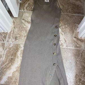 Hippie rose green tight dress size s/m